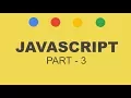 Javascript part - 3 Creating Objects constructor Prototype Encapsulation Polymorphism