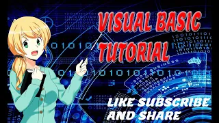 Visual Basic Tutorial 136 Finally Statement 476 X 854