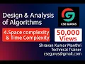 4 Performance Analysis Space complexity Time Complexity