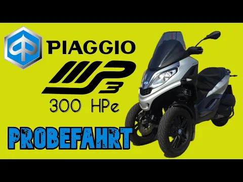 Download MP3 Piaggio MP3 300 HPe - Probefahrt mit Dreirad-Roller (DEUTSCH/GERMAN) - VLOG074 [4K]