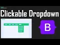 Clickable Dropdown Menu Bootstrap Menu Bootstrap 4