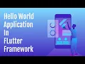Flutter tutorials for Beginners - Hello World App