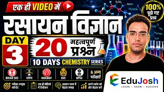 Chemistry का डर खत्म! Day 3: धातुएँ एवं सक्रियता श्रेणी | 20 महत्वपूर्ण प्रश्न | For All Exams BPSC