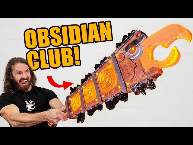 Maya & the Three: Obsidian Blade (3D Printable with LED Lighting!!) video thumbnail