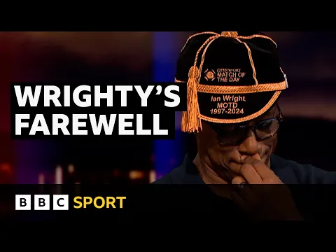 Download MP3 Tears in the studio as Ian Wright says farewell to MOTD | Match of the Day