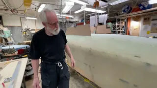 Bilge keels mock up and dimensions.