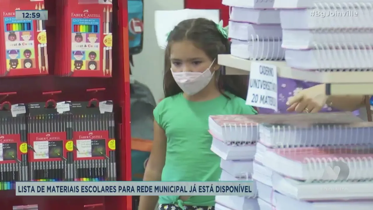 Lista de materiais escolares para rede municipal já está disponível