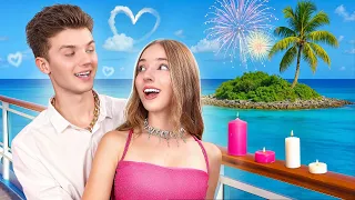 فتاة غنية وقعت في حب فقير قابلت حبيبي في رحلة بحرية 