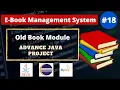 Old Book Module Ebook Java Project Advance Java Project