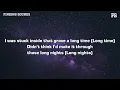 Forrest Frank & JVKE - NEVER GET USED TO THIS (Lyrics)