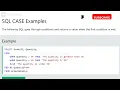 CASE STATEMENT IN SQL WHEN THEN Conditional Statements
