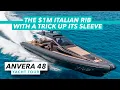 The $1million Italian RIB with a trick up its sleeve | Anvera 48 yacht tour | Motor Boat \u0026 Yachting