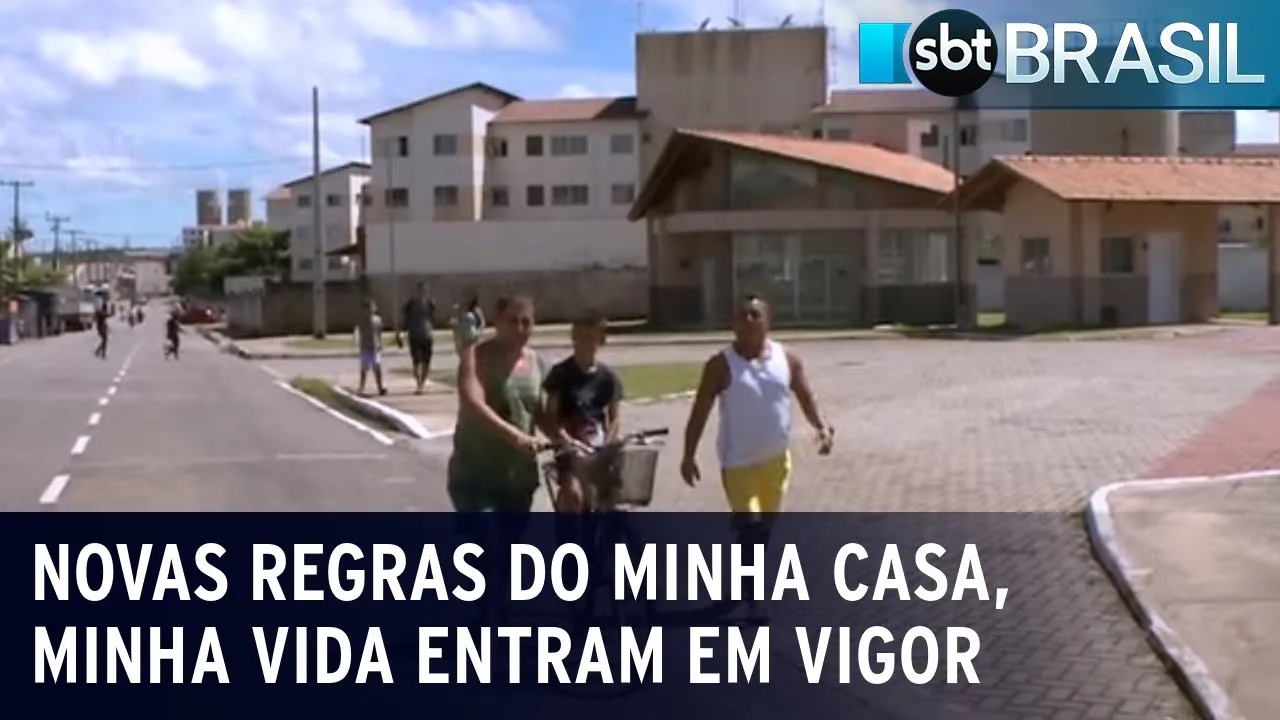 Novas regras do Minha Casa, Minha Vida entram em vigor | SBT Brasil (07/07/23)