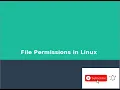 Linux File Permissions Commands with Examples - Shell Scripting OS Malayalam Tutorial