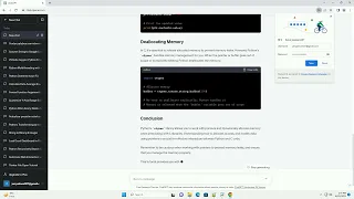 Python ctypes pointer and allocated memory