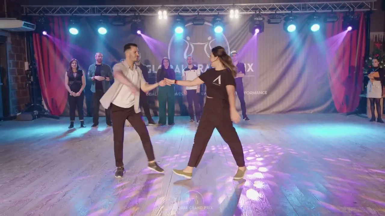 Mel Verduci & Rachel Belhadj - 1st place Jack&Jill Advanced final - Global Grand Prix 2022