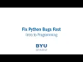 Master the VS Code Debugger Fix Python Bugs Fast Step-by-Step