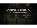 Colored Signs Tutorial Minecraft Bukkit Plugin