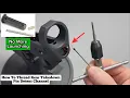 How to Thread an AR-15 Rear Takedown Pin Detent Hole