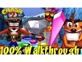 Crash Bandicoot 2 - Full 100 Walkthrough ALL