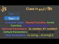 Class 14 Part Function Types Optional Parameter Default Parameter Rest Parameter - TypeScript