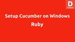 Ruby Cucumber Installation on Windows