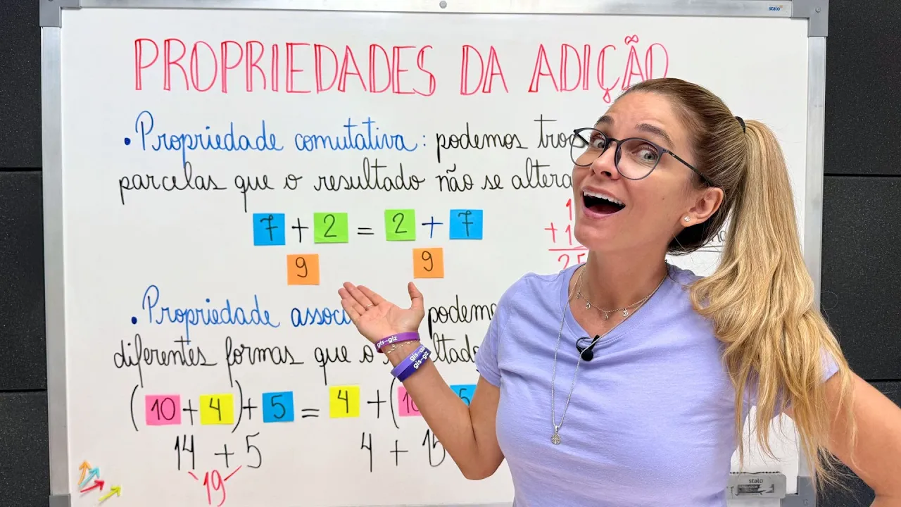 PROPRIEDADES DA ADIÇÃO | COMUTATIVA, ASSOCIATIVA, FECHAMENTO E  ELEMENTO NEUTRO