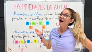 Propriedades da Adição: Comutativa, Associativa e Neutro