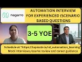 Automation Testing Interview Experience Real-Time QA SDET Interview Preparation 2026