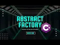 Abstract Factory Pattern Made Simple in C