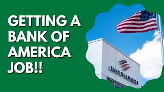 How Hard Is It To Get A Job At Bank Of America