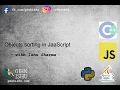 Sort array of objects in javascript