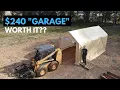 Harbor Freight Portable Garage Install Review