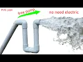 Download Lagu I turn PVC pipe into a water pump no need electric power