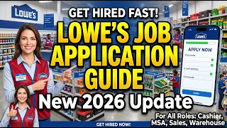 Lowe s Job Application Guide-New 2026 Update