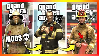 🚒 How To BECOME A FIREFIGHTER in GTA Games! (GTA 3 to GTA 5)