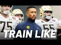Notre Dame Head Football Coach Marcus Freeman Shows Us How He Trains Train Like Men s Health