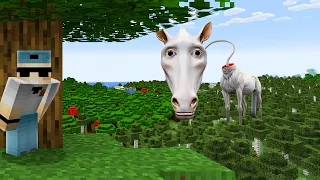 100 Hari Minecraft tapi Mod LONG HORSE dan itu GA BERAKHIR BAIK... ☠️☠️