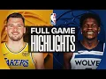 Los Angeles Lakers vs Minnesota Timberwolves Full Game Highlights - Feb 14 2026 NBA