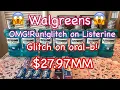 OMG Run fast Glitching promotion on Listerine and Oral-b 27 97MM