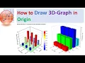 How to Draw 3D Graph in Origin