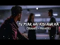 Tu Pyar Hai Kisi Aur Ka(slowed and reverb) || sad lofi song😔|| SD SONGS ||