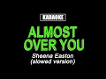 Download Lagu Karaoke - Almost Over You - Sheena Easton