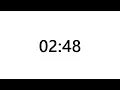 Timer for 2 minutes and 48 seconds