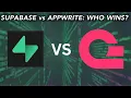 Supabase vs Appwrite Complete Guide 2025