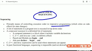 8 Sequencing Selection Iteration
