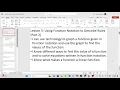 Unit 4 Lesson 5 Using Function Notation to Describe Rules Part 2