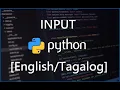 Python Programming for Beginners - 4 Input