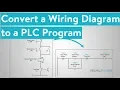 How to Convert a Basic Wiring Diagram to a PLC Program