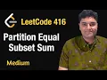 Partition Equal Subset Sum - Leetcode 416